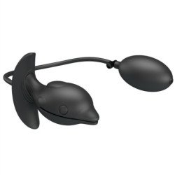 PRETTY LOVE - TAPÓN ANAL DELFIN INFLABLE Y RECARGABLE