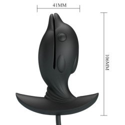 PRETTY LOVE - TAPÓN ANAL DELFIN INFLABLE Y RECARGABLE