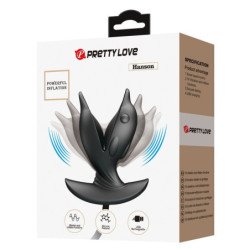 PRETTY LOVE - TAPÓN ANAL DELFIN INFLABLE Y RECARGABLE