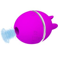 PRETTY LOVE - VIBRADOR DE SILICONA REDONDO MORADO GEMINI BALL