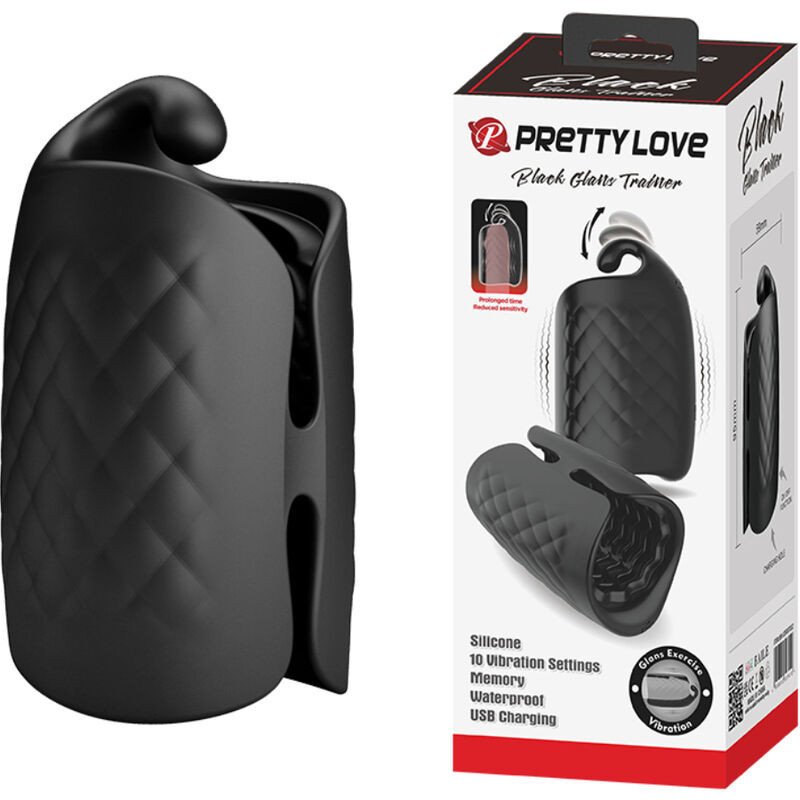 PRETTY LOVE - MASTURBADOR MANUAL PARA GLÁNDULA VIBRADOR RECARGABLE