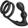 PRETTY LOVE - ANILLO PARA PENE MARSHALL CON TAPÓN ANAL VIBRATORIO Y CONTROL REMOTO