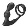 PRETTY LOVE - ANILLO PARA PENE MARSHALL CON TAPÓN ANAL VIBRATORIO Y CONTROL REMOTO