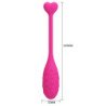 PRETTY LOVE - HUEVO VIBRATORIO PINK FISHER CONTROLADO POR APP