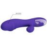 PRETTY LOVE - VIBRADOR JUVENIL Y ESTIMULADOR DEL PUNTO G VIOLETA
