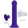 AMOR PRECIOSO - MURRAY YOUTH: DILDO VIBRATORIO Y VIOLETA RECARGABLE
