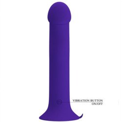 AMOR PRECIOSO - MURRAY YOUTH: DILDO VIBRATORIO Y VIOLETA RECARGABLE