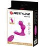 PRETTY LOVE - MASAJEADOR ANAL VIBRADOR TERRANCE CON CONTROL REMOTO