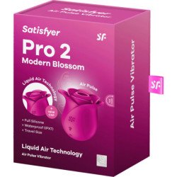 SATISFACTOR - VIBRADOR MODERN BLOSSOM AIR PULSE PRO 2