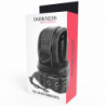 DARKEST - ESPOSAS DE CUERO NEGRO AJUSTABLES
