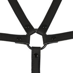 SUMISIÓN FETICHE - ARNÉS AJUSTABLE PARA TORSO Y BRAZOS