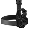 CONJUNTO DE SUJECIÓN CORPORAL CON COLLAR Y ESPOSOS PARA MUÑECAS - FETICHE SUMISO
