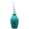 MR PLAY - DUCHA DE GOMA AZUL CON FORMA DE PERA ANAL