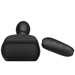 MR PLAY - TAPÓN ANAL INFLABLE NEGRO CON CONTROL REMOTO