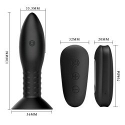 MR PLAY - CONECTOR CON BOLAS GIRATORIAS NEGRAS Y CONTROL REMOTO