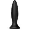MR PLAY - VIBRADOR RECARGABLE NEGRO CON TAPÓN ANAL