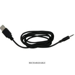 MR PLAY - VIBRADOR RECARGABLE NEGRO CON TAPÓN ANAL