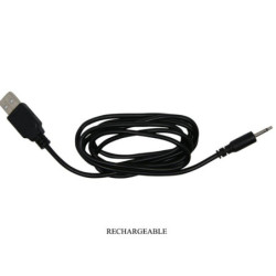 MR PLAY - VIBRADOR RECARGABLE NEGRO CON TAPÓN ANAL