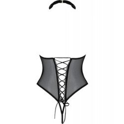 PASSION - TRISHA BODY ABIERTO NEGRO L/XL