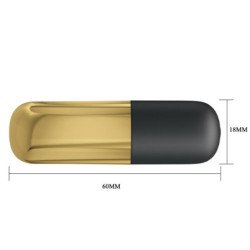 AMOR PRECIOSO - VIBRADOR DE BALA RECARGABLE DORADO