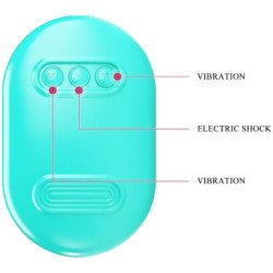 PRETTY LOVE - PINZAS DE ELECTROESTIMULACIÓN AZULES EN CAJA SORPRESA