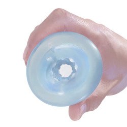 AMOR PRECIOSO - PEQUEÑO MASTURBADOR CON ESPIRALES AZULES