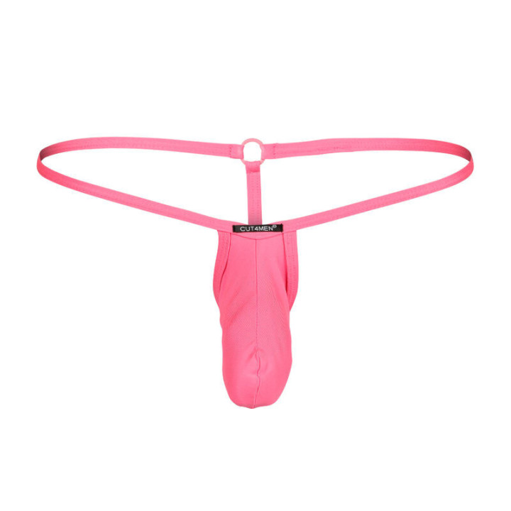 CUT4MEN - LOOPSTRING POUCH ROSA NEON S/M