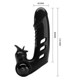PRETTY LOVE - FUNDA PARA DEDO VIBRADOR CORBIN BLACK