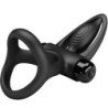 PRETTY LOVE - ANILLO VIBRATORIO 10 VIBRACIONES SILICONA NEGRA