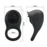 PRETTY LOVE - ANILLO VIBRATORIO PARA EL PENE CON LENGUA NEGRA