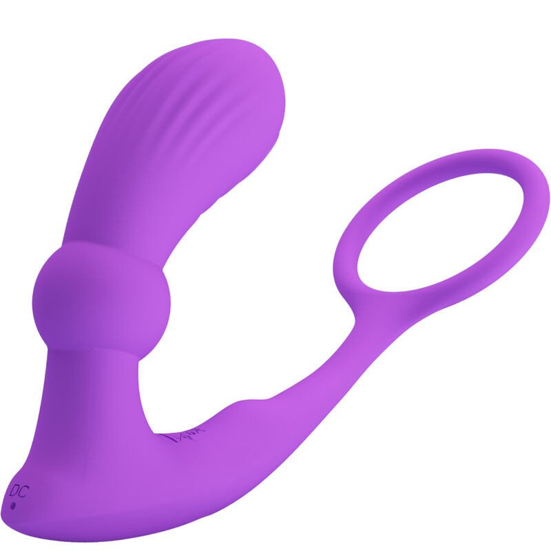 PRETTY LOVE - ANILLO ANAL Y VIBRADOR WARREN VIOLET