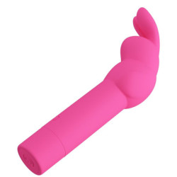 PRETTY LOVE - VIBRADOR DE SILICONA GERARDO FUSCHIA CONEJO