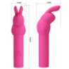 PRETTY LOVE - VIBRADOR DE SILICONA GERARDO FUSCHIA CONEJO