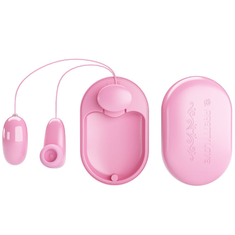 PRETTY LOVE - CAJA MÁGICA BALA VIBRATORIA Y ESTIMULADOR ROSA