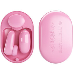 PRETTY LOVE - CAJA MÁGICA BALA VIBRATORIA Y ESTIMULADOR ROSA