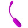 PRETTY LOVE - HUEVO VIBRATORIO RECARGABLE E IMPERMEABLE JULIUS, COLOR MORADO
