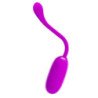 PRETTY LOVE - HUEVO VIBRATORIO RECARGABLE E IMPERMEABLE JULIUS, COLOR MORADO
