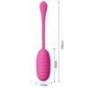PRETTY LOVE - HUEVO VIBRATORIO RECARGABLE CATALINA PINK APLICACIÓN GRATUITA