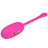 PRETTY LOVE - HUEVO VIBRATORIO RECARGABLE DOREEN MAGENTA CON CONTROL REMOTO