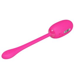 PRETTY LOVE - HUEVO VIBRATORIO RECARGABLE DOREEN MAGENTA CON CONTROL REMOTO