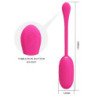 PRETTY LOVE - HUEVO VIBRATORIO RECARGABLE DOREEN MAGENTA CON CONTROL REMOTO