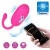 PRETTY LOVE - HUEVO VIBRATORIO RECARGABLE DOREEN MAGENTA CON CONTROL REMOTO
