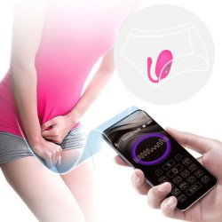 PRETTY LOVE - HUEVO VIBRATORIO RECARGABLE DOREEN MAGENTA CON CONTROL REMOTO
