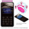 PRETTY LOVE - HUEVO VIBRATORIO RECARGABLE DOREEN MAGENTA CON CONTROL REMOTO
