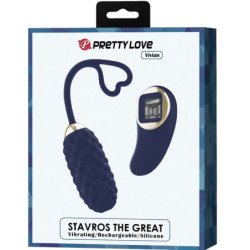 PRETTY LOVE - HUEVO VIBRADOR CON CONTROL REMOTO DE VIVIAN BLUE