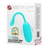 PRETTY LOVE - HUEVO VIBRATORIO RECARGABLE KIRK VERDE CLARO