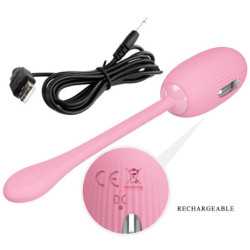 PRETTY LOVE - HUEVO VIBRATORIO RECARGABLE DOREEN PINK