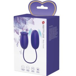 PRETTY LOVE - VIBRADOR ESTIMULADOR RECARGABLE VIOLETA DAISY YOUTH