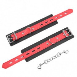 OHMAMA FETISH LOCK BUCKLE WRIST RESTRAINTS
