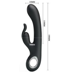 AMOR PRECIOSO - VIBRADOR CARINA PARA CLÍTORIS Y ESTIMULADOR DEL PUNTO G